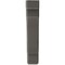 Ekena Millwork 1 3/4"W x 7 1/4"D x 9 1/2"H Bedford Wood Vintage Decor Bracket, Reclaimed Grey BKTWD02X07X10BEGY - alternate 2